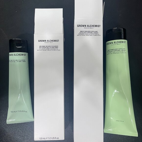 Grown Alchemist Meltaway Gel-Milk Cleanser and Smoothing Body Exfoliant - Picture 2 of 2